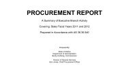 12 Biennial Procurement Report - Administration - State of Alaska