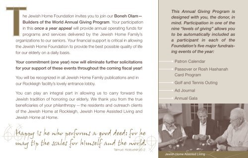 Boneh Olam - Jewish Home Assisted Living
