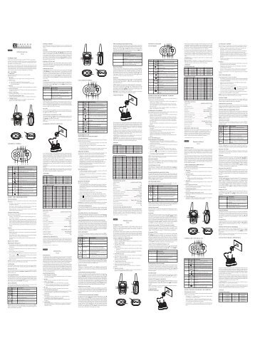 English OWNER'S MANUAL TP-329 ... - Oregon Scientific