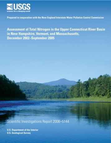 Assessment of Total Nitrogen in the Upper Connecticut ... - NEIWPCC