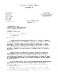 Cover Letter - Vermont Public Service Board