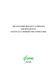Biosafety Guidelines For Research On Genetically Modified ...