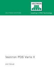 Vectron POS Vario II - Vectron Systems AG