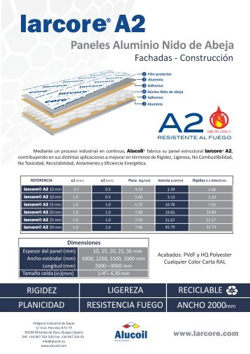 Ficha TÃƒÂ©cnica de Producto - Alucoil