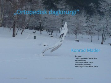 Konrad Mader - Helse FÃ¸rde