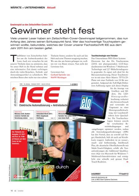 PDF-Ausgabe herunterladen (26.7 MB) - IEE