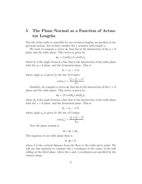 Controlling a Rolling Ball On a Tilting Plane - STEM2