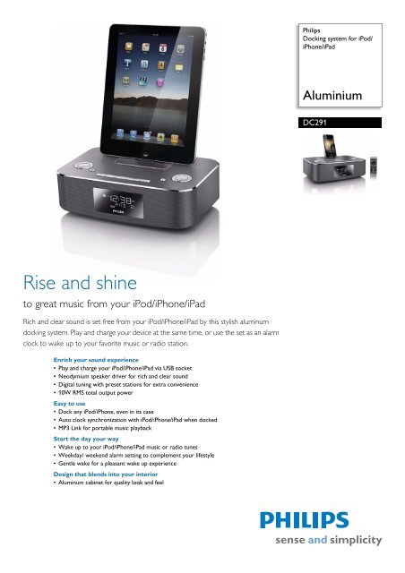 dock philips iphone