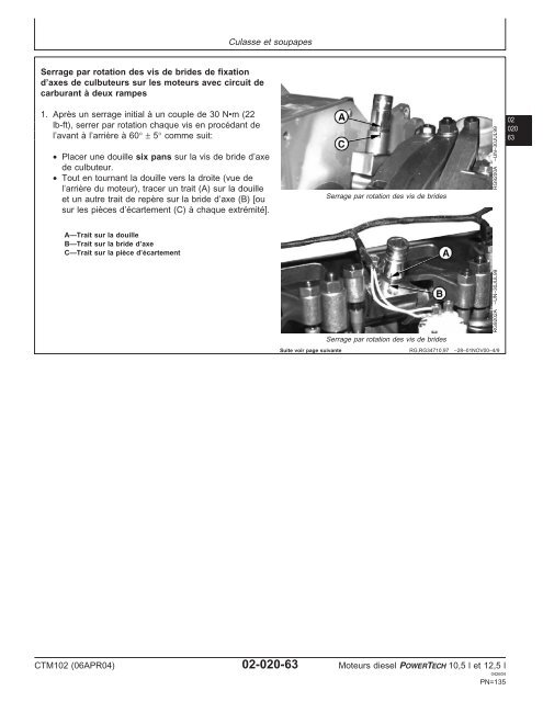 Moteurs diesel 10,5 l et 12,5 l Moteur de base