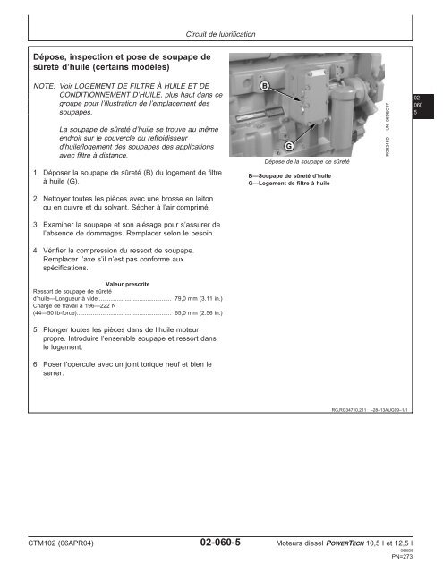 Moteurs diesel 10,5 l et 12,5 l Moteur de base