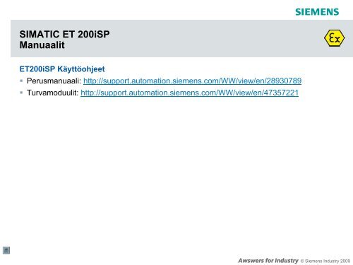 Siemens ATEX_2013 (pdf, 5MB) - Auser