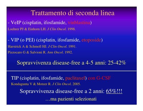 Terapia innovativa: oltre il PEB? Relatore: Dr ... - Oncologia Rimini