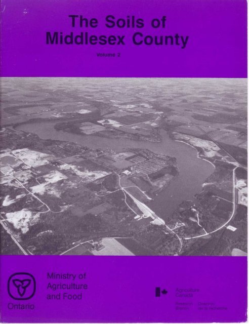 The Soils of Middlesex County - Agriculture and Agri-Food Canada