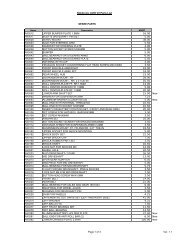 Robitronic AVID V2 Parts List SPARE PARTS RA0012 ... - SK Motion