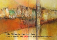 Ulla Villoria: HerbsttÃ¶ne - kulturpunkt