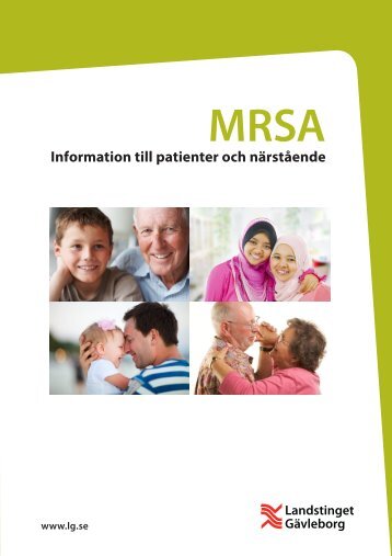 MRSA - broschyr