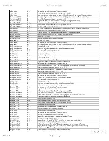 Liste des confirmations pour site web.xlsx - aeesicq