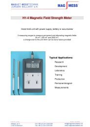 H1-4 Magnetic Field Strength Meter