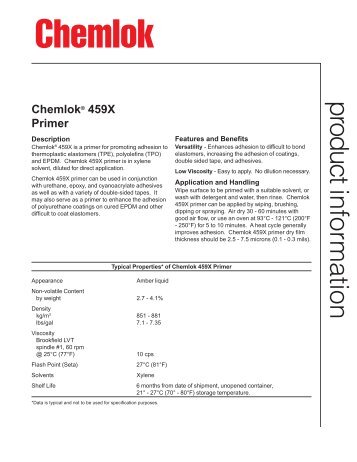 ChemlokÂ® 459X Primer - DanLube