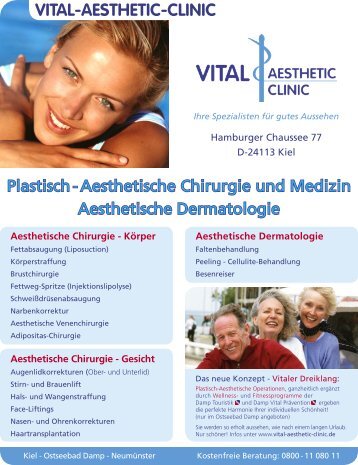 Aesthetische Chirurgie - Gesicht - Vital Aesthetic Clinic