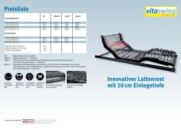 vitaswing fiberglas - Vitaform