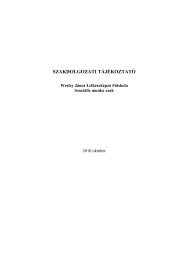 szakdolgozati tÃƒÂ¡jÃƒÂ©koztatÃƒÂ³ - Wesley JÃƒÂ¡nos LelkÃƒÂ©szkÃƒÂ©pzÃ…Â‘ FÃ…Â‘iskola