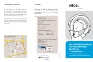 Vitos Klinik für Psychiatrie und Psychotherapie ... - Vitos Kurhessen