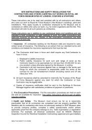 Site Instructions and Safety Regulations for Contractors Aug 2012