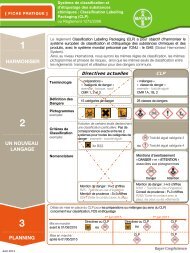 Fiche pratique CLP : pour vous familiariser avec le ... - Bayer-Agri