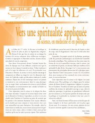 Fil d'Ariane Automne 2005