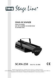 DMX-SCANNER - Monacor