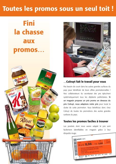 Toutes les promos des autres magasins sous un seul toit: - Colruyt