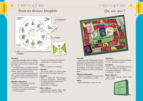 Ronde des décisions hémophilie - Ipcem