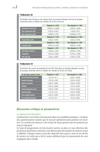 Education thérapeutique du patient - Livre - Ipcem