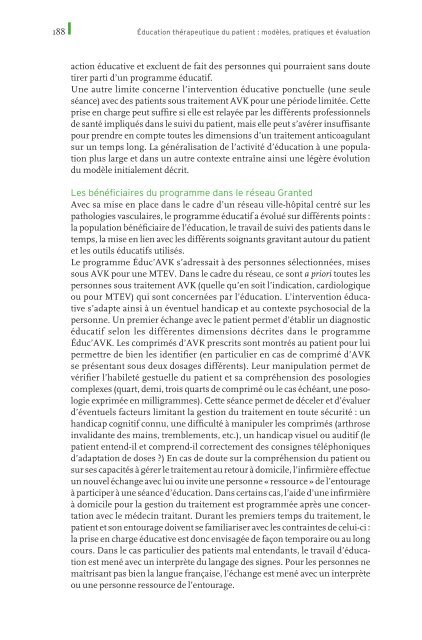 Education thérapeutique du patient - Livre - Ipcem