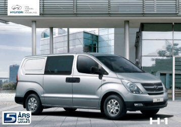 Hyundai H-1 brosjyre