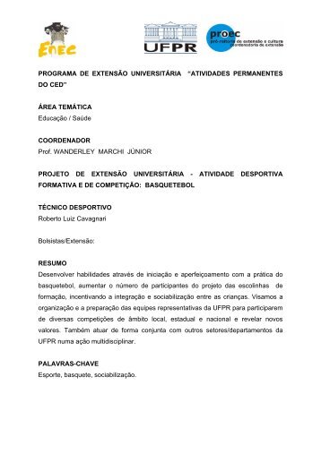 faÃ§a o download deste projeto em formato PDF - PROEC