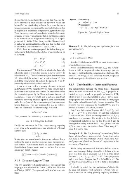 Model-Theoretic Syntax at 10 - Earlham Computer Science ...