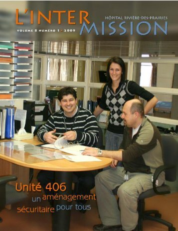 l'Inter-mission volume 8, no 1, page 4 - Hôpital Rivière-des-Prairies