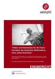 Green Economy - adelphi