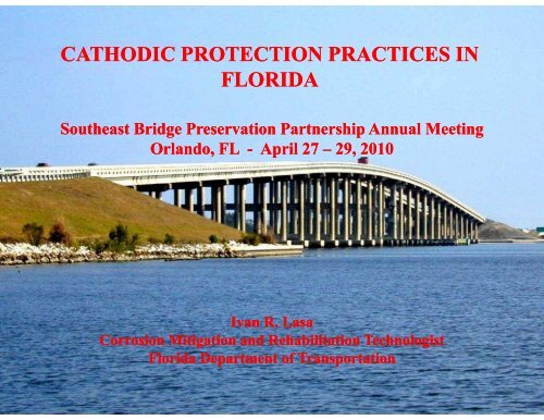 cathodic protection practices in florida - The National Center for ...