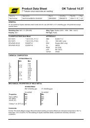 Product Data Sheet OK Tubrod 14.27 - Eurocardis