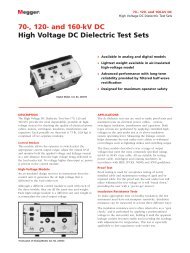 70-, 120- and 160-kV DC High Voltage DC ... - Unitronics Electric