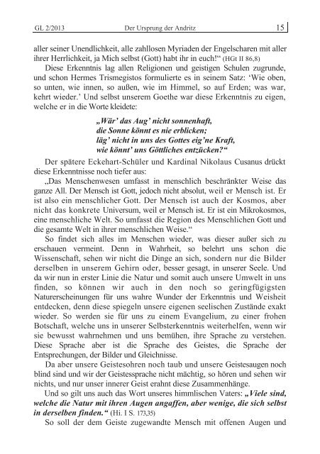 GL 2/2013 - der Lorber-Gesellschaft eV