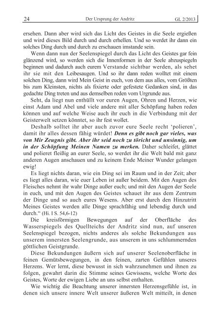 GL 2/2013 - der Lorber-Gesellschaft eV