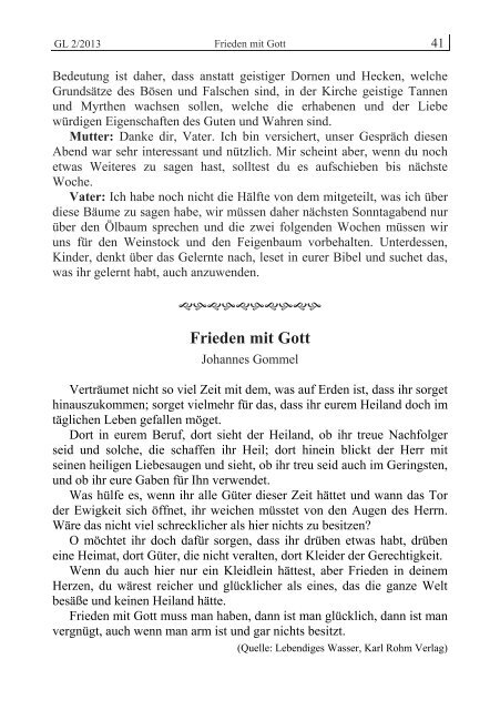 GL 2/2013 - der Lorber-Gesellschaft eV