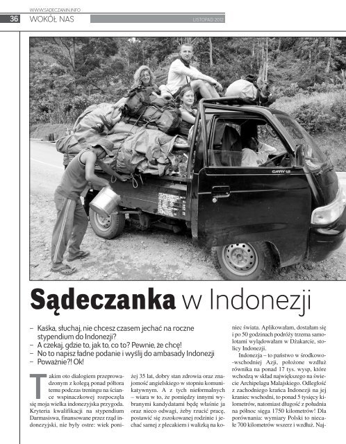 Zobacz peÅne wydanie (PDF) - SÄdeczanin