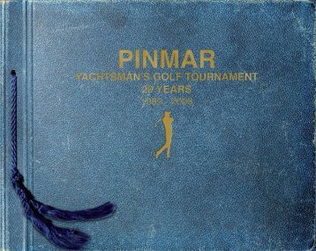 golf tournament 15th and 16th october - Pinmar