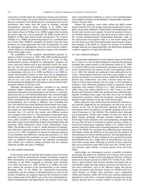 A multi-locus time-calibrated phylogeny of the brown algae ...