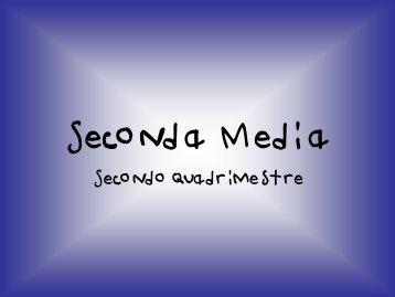 Diapositiva 1 - Benvenuti nel sito dei ragazzi della Scuola Media!